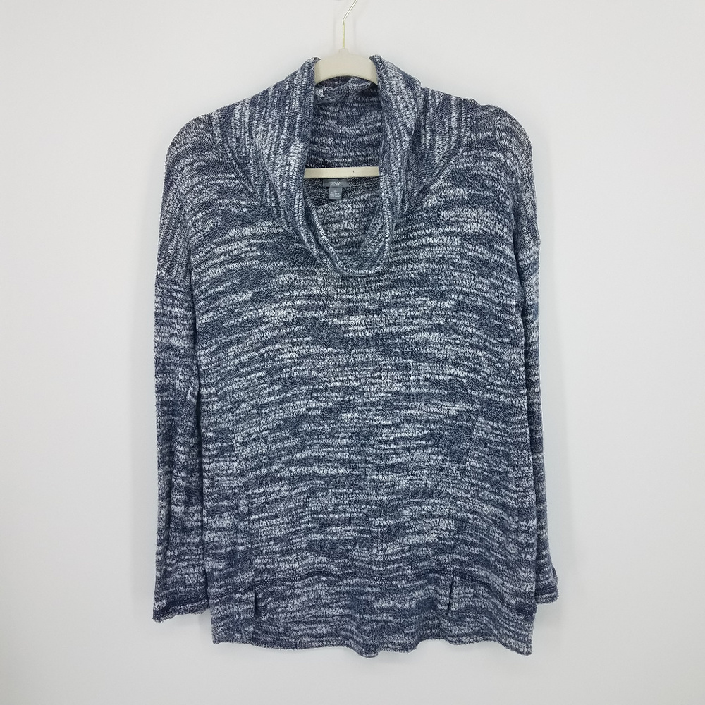 Aerie American Eagle Cowl Neck Marled Sweater